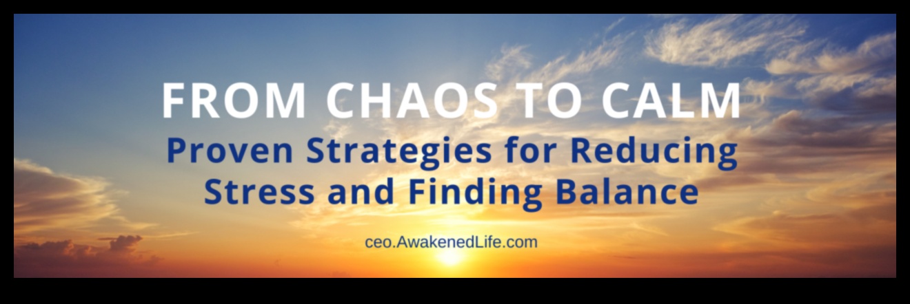 Ηρεμία μέσα στο χάος: Ο οδηγός σας για μια ζωή χωρίς άγχος