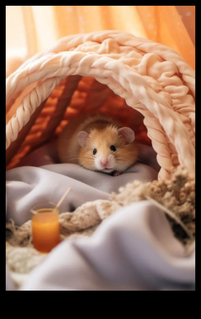 Hamster DIY Accessories Continue: Fashioning Comfortable Bedding