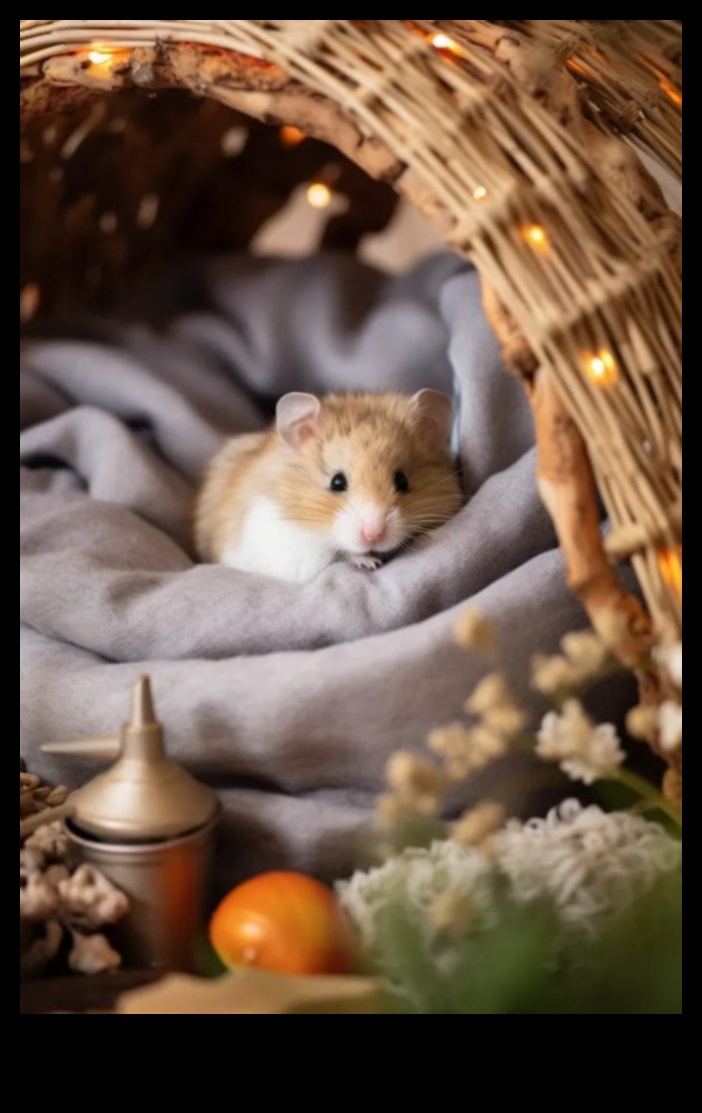 Hamster DIY Accessories Continue: Fashioning Comfortable Bedding