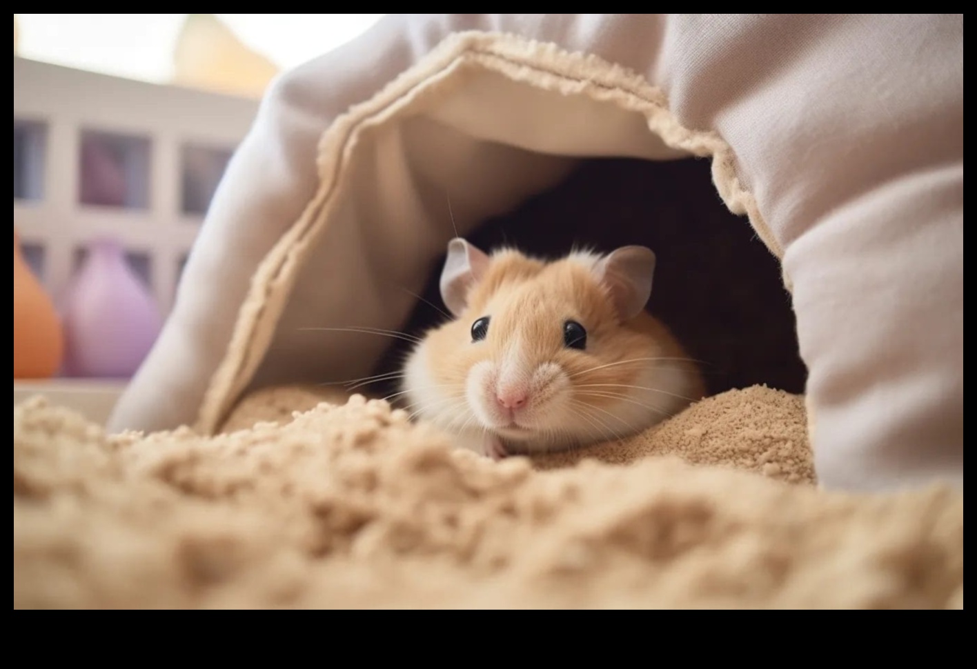 Hamster DIY Accessories Continue: Fashioning Comfortable Bedding