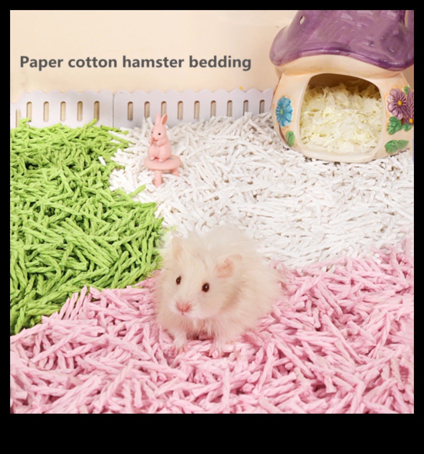 Hamster DIY Accessories Continue: Fashioning Comfortable Bedding