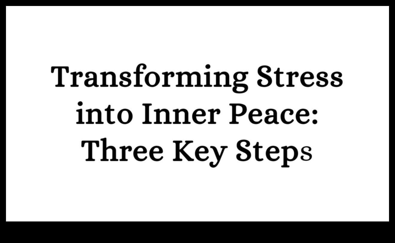 Ήρεμη Μεταμόρφωση: Ταξίδι στην ανακούφιση από το άγχος