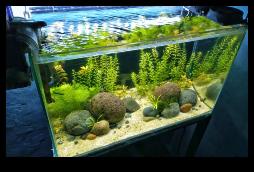 Fish Tank Zen Συνέχεια: Ενσωμάτωση Φυσικών Στοιχείων για Ηρεμία